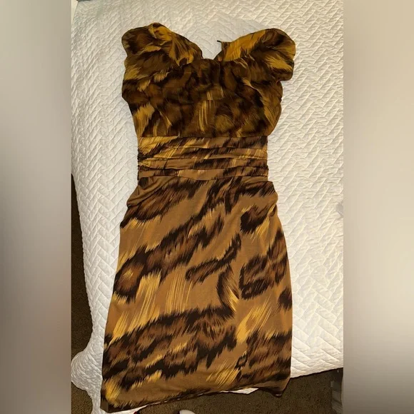 diane von furstenberg jamila silk dress - Picture 2 of 2